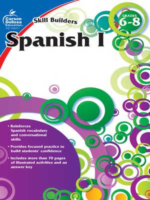 cover image of Spanish I, Grades 6--8